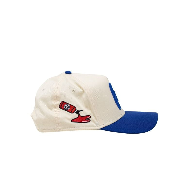 FIX HOT SAUCE CAP (ROYAL AND OFF WHITE) - LIMITED FIRST EDITION