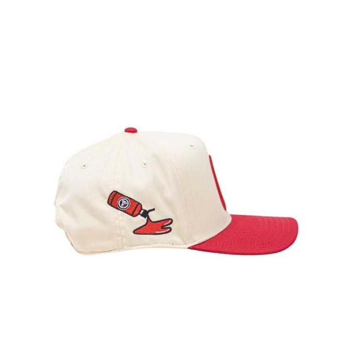 FIX HOT SAUCE CAP (RED AND OFF WHITE) - LIMITED FIRST EDITION
